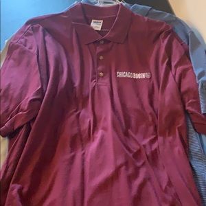 Chicago booth maroon polo